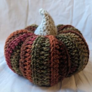 Fall Colors Plush Pumpkin
